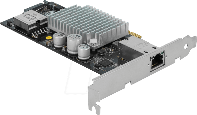 DELOCK 90434 - Netzwerkkarte, PCI Express, 10 Gigabit Ethernet, 1x RJ45, PoE+