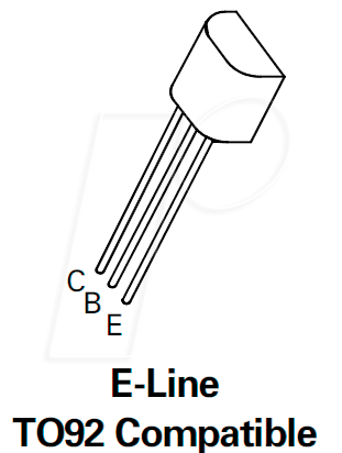 ZTX 851 ZET - HF-Bipolartransistor, NPN, 60 Vceo, 4 A, 1,2 W, E-Line