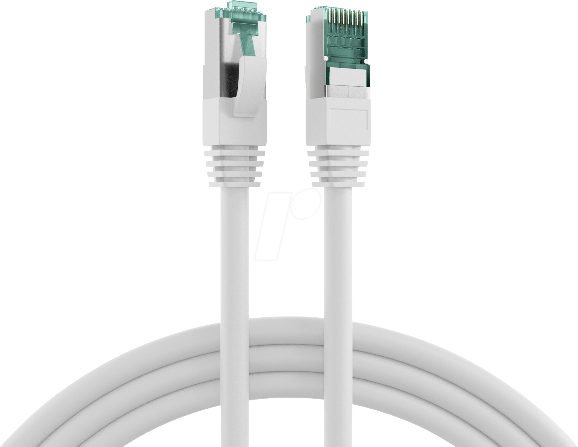 Thumbnail - EFB MK600130W - RJ45 Patchkabel Cat.6a S/FTP LSZH weiß 30 m