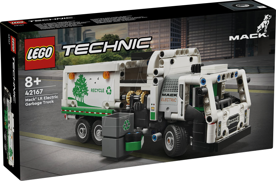 LEGO 42167 - LEGO® Technic Mack® LR Electric Müllwagen
