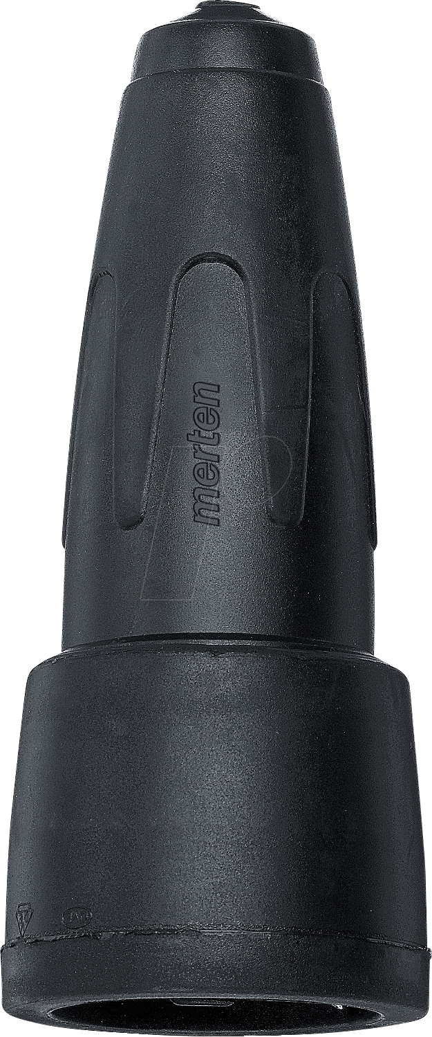 ME 173091 - Merten Schwere Vollgummikupplung, schwarz, IP20