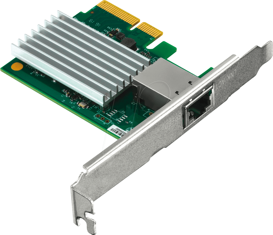 TRN TEG-10GECTX - Netzwerkkarte, PCI Express x4, 10 Gigabit Ethernet, 1x RJ45