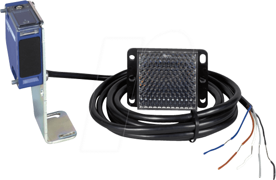 XUK1ARCNL2H61 - Reflexions-Lichtschranken-Komplettpaket, 7 m, Infrarotlicht, Dun