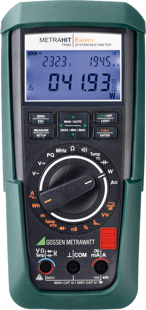 METRAHIT ENERGY - Multimeter METRAHIT ENERGY, digital, 60000 Counts, TRMS