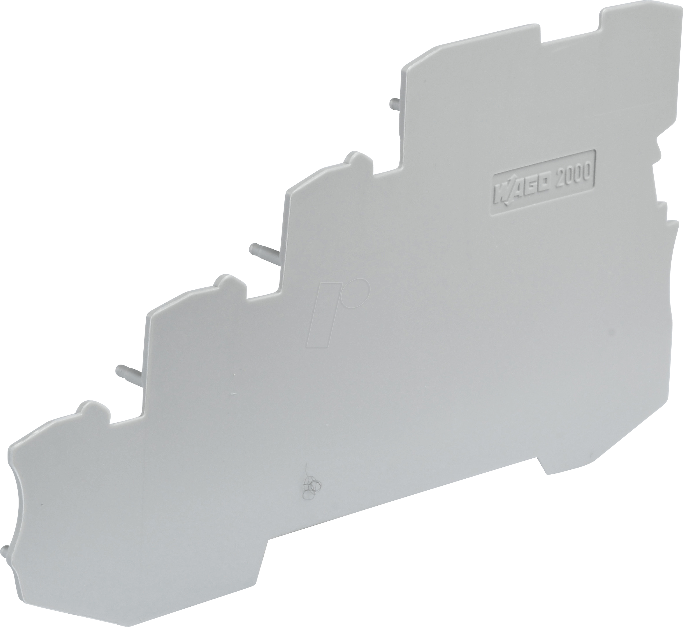 WAGO 2000-5491 - Abschlussplatte für 4-Leiter-Klemmen