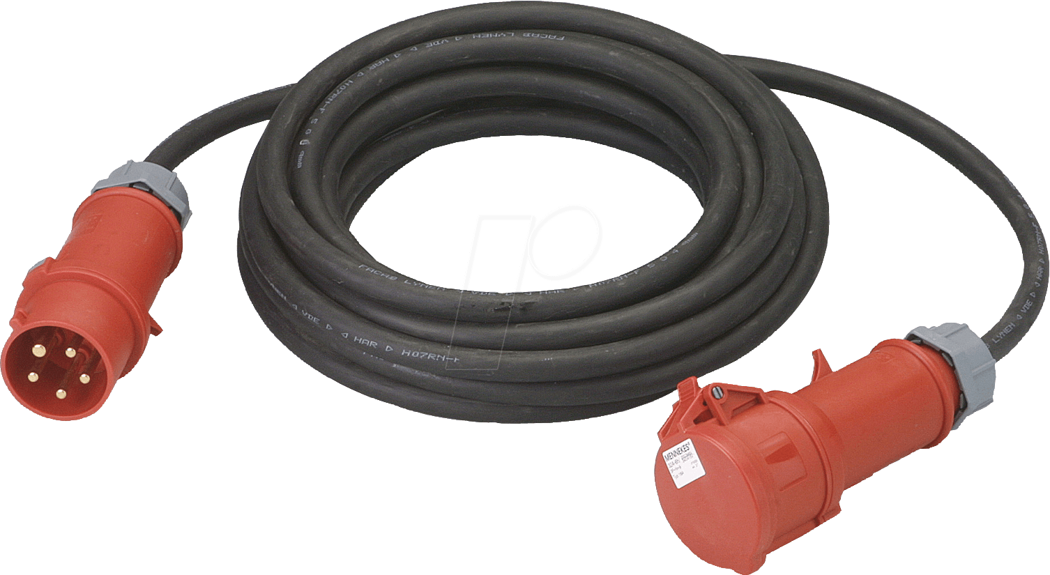 CEE32 VL4,0 10 - 10m CEE-Verlängerung, 4,0mm², 32A/400V