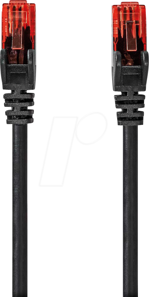 N CCGB85900BK200 - Patchkabel Cat.6 U/UTP Outdoor schwarz 20 m