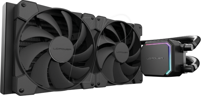 LC-CC-280-B - LC Power JetFlow Wasserkühlung, 280 mm