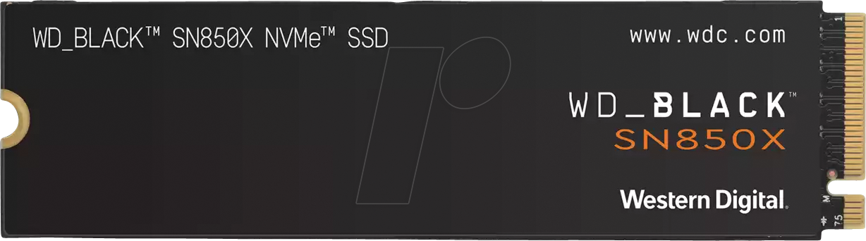 WDS100T2X0E - WD_BLACK SN850X NVMe-SSD, 1 TB, M.2