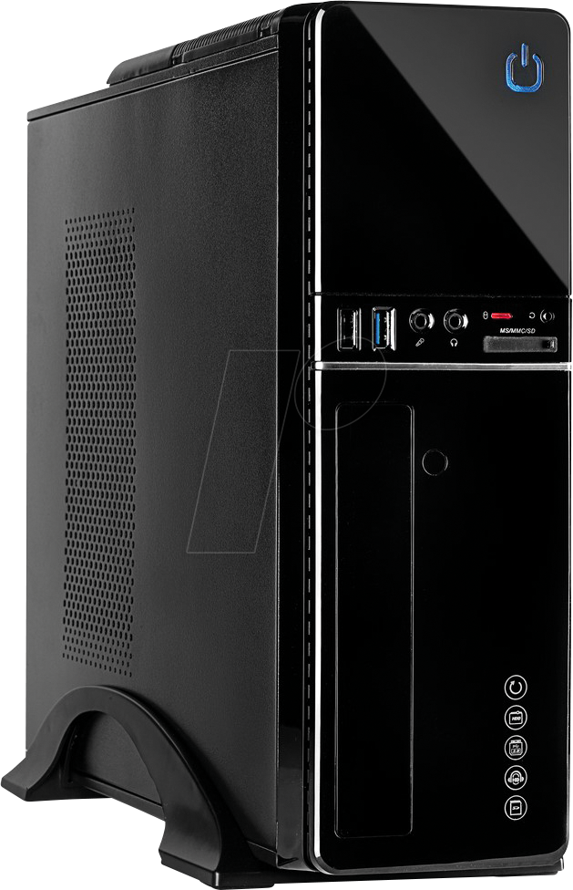 Thumbnail - IT88881223 - Inter-Tech Micro-ATX Gehäuse IT-607 DESKTOP