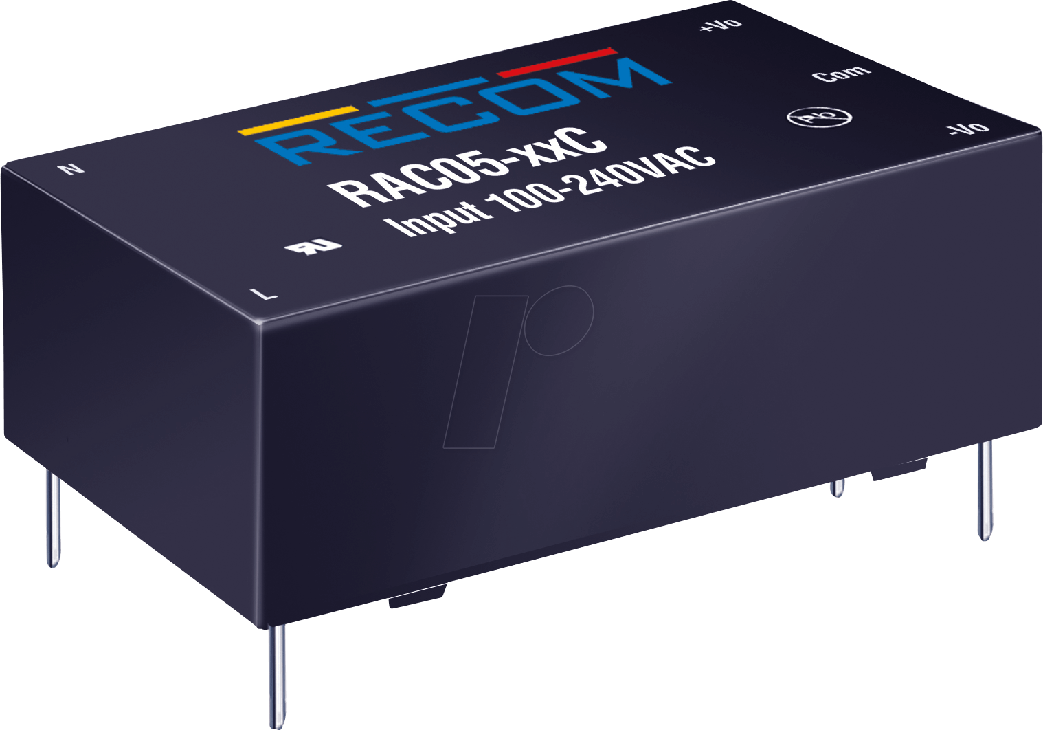 Thumbnail - RAC05-12SC - AC/DC-Wandler, 80 - 264 V AC, 12 V DC, Modul