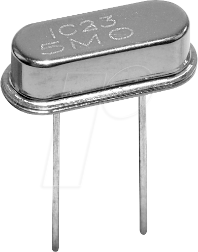 IC23TH4.433619 - Standardquarz, Metall 4,433619MHz ±30ppm, 16pF, 10,7mm x 4,3mm x