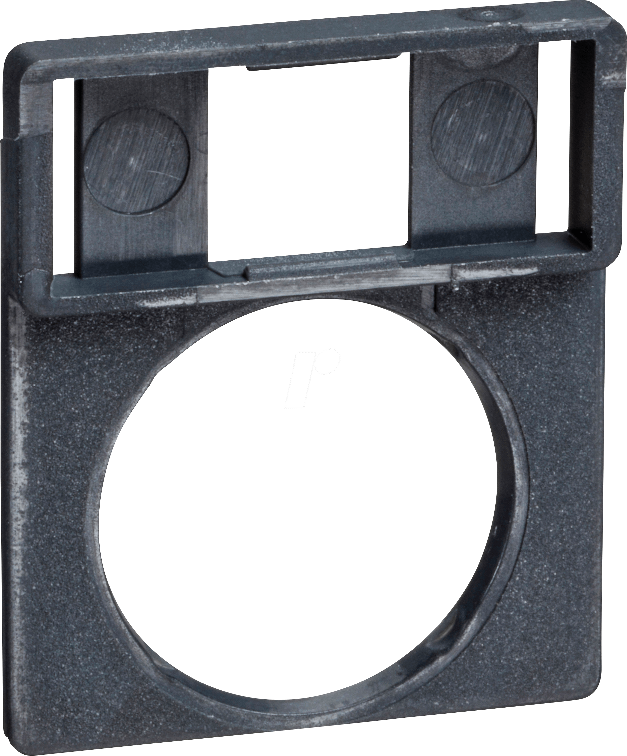 ZBZ32 - Schildträger für 22mm Durchmesser, ohne Schild, 30 x 40 mm