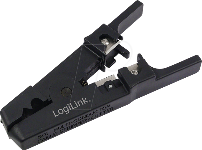 LOGILINK WZ0005 - Abisolierzange für Rundkabel mit 3,2 bis 9,5 mm Durchmesser
