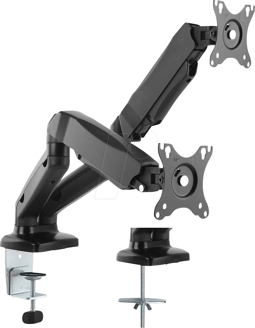 VALUE 17991163 - Monitor Halter, 2 Displays, 450 mm, Tischmontage