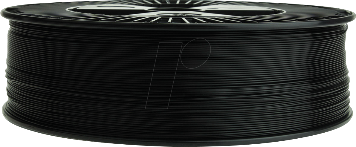 M4P SW10001.6 - Filament, PLA, 1,75 mm, Tiefschwarz, 4,5 kg