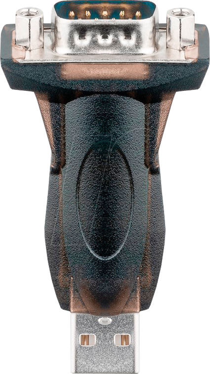 GOOBAY 69822 - USB Konverter, A Stecker auf RS232