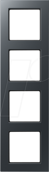 JG A5584 BF ANM - Rahmen 4-fach, anthrazit matt A 5584 BF