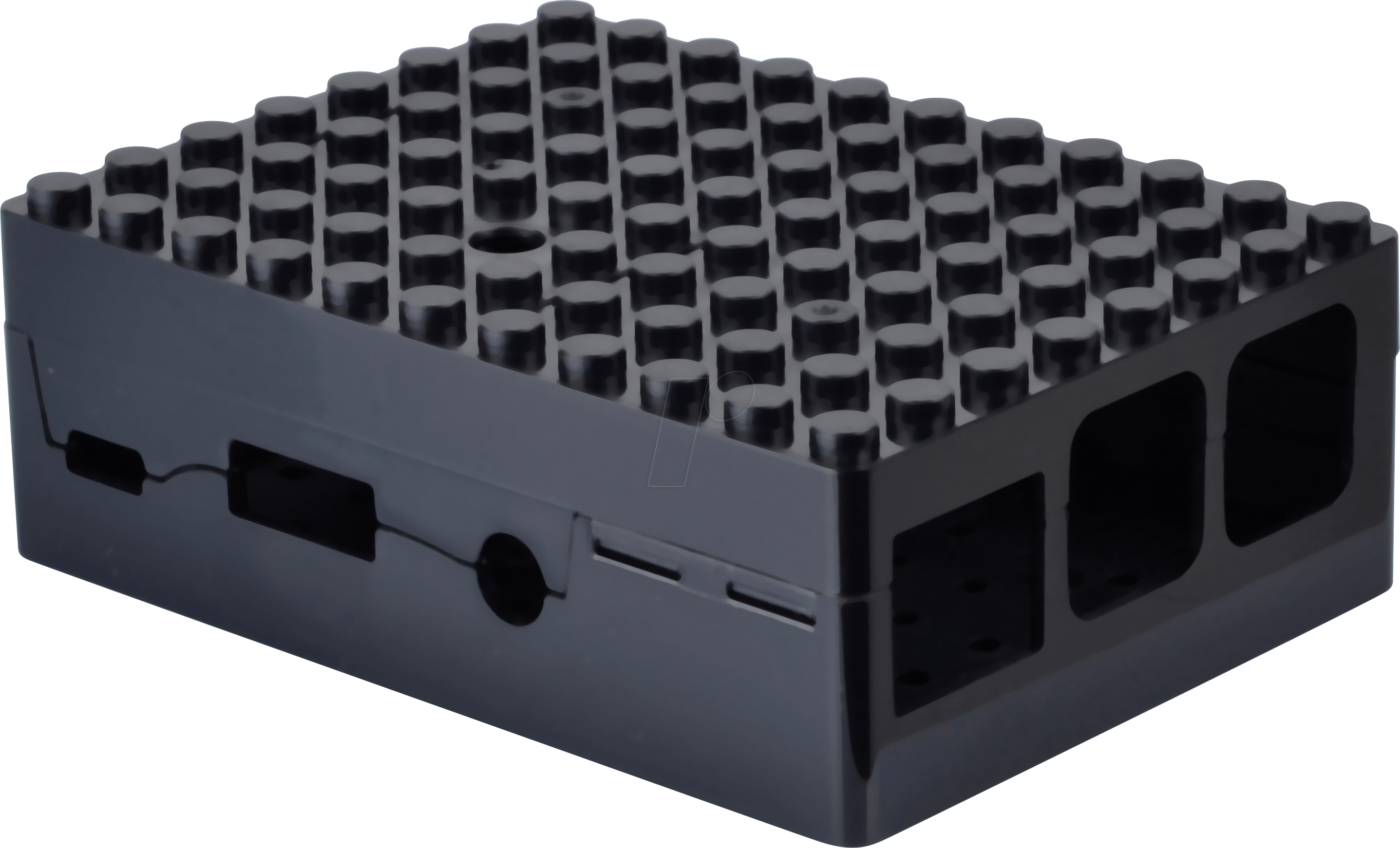 RPI CASE BLOX BK - Gehäuse für Raspberry Pi 3, für Klemmbausteine, schwarz