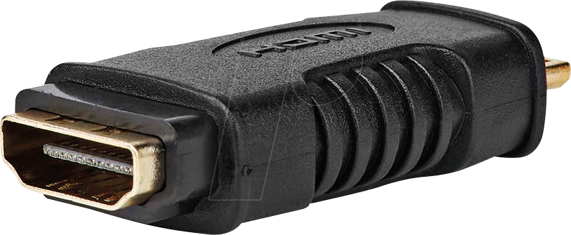 N CVGB34906BK - Adapter, HDMI Mini Stecker auf HDMI Buchse, Schwarz