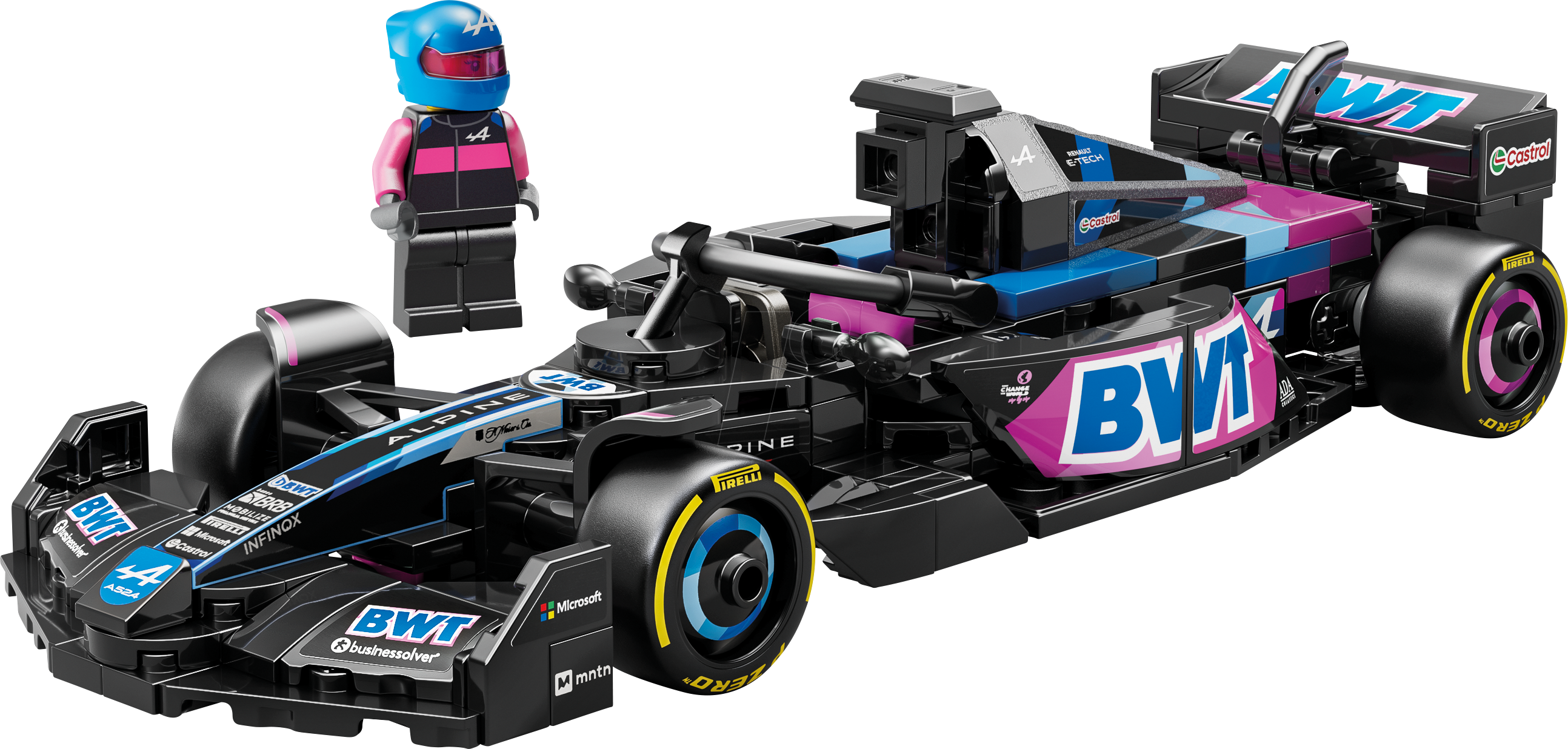 LEGO 77248 - LEGO® Speed Champions - BWT Alpine F1® Team A524 Rennauto
