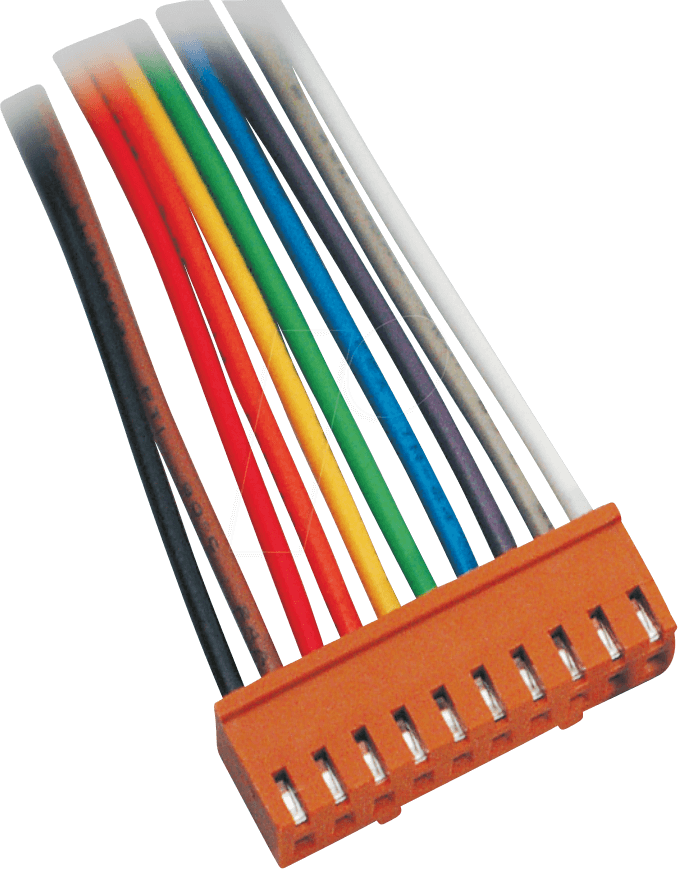 Thumbnail - PS 25/8O - PS-Oberteil, 8-pol, mit Kabel 25cm