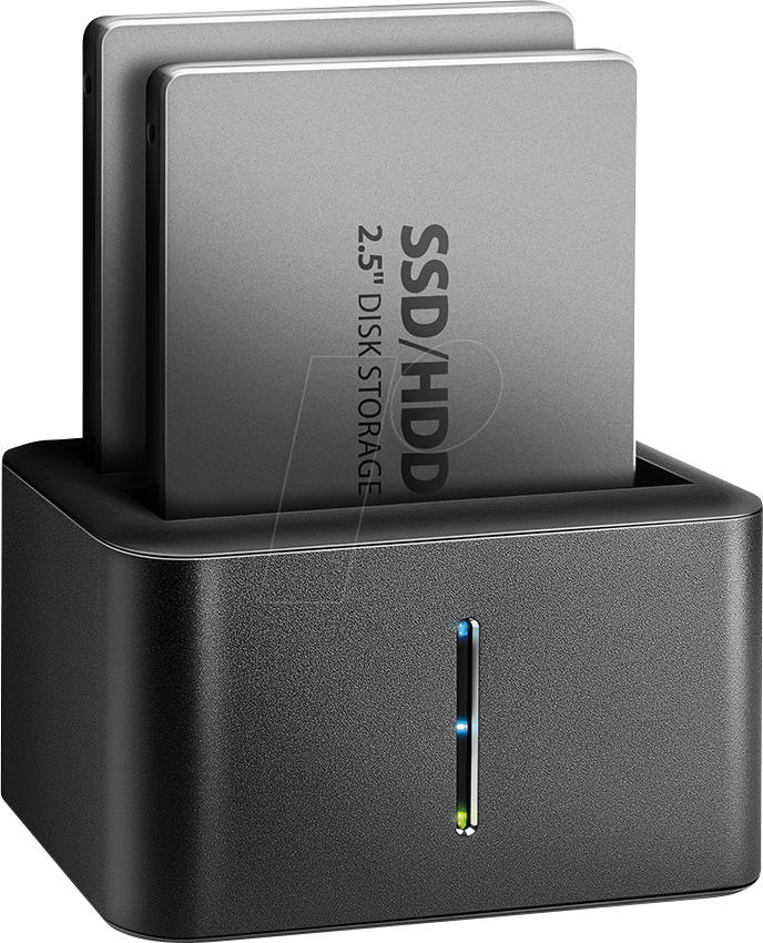 AXG ADSA-D25 - Dockingstation 2x 2.5'' SATA, USB 3.0