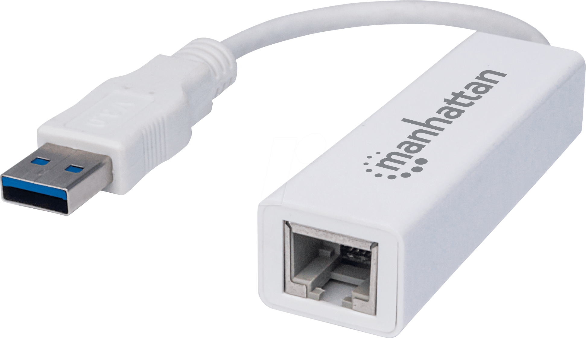 MANHATTAN 506847 - Netzwerkkarte, USB 3.0, Gigabit Ethernet, 1x RJ45