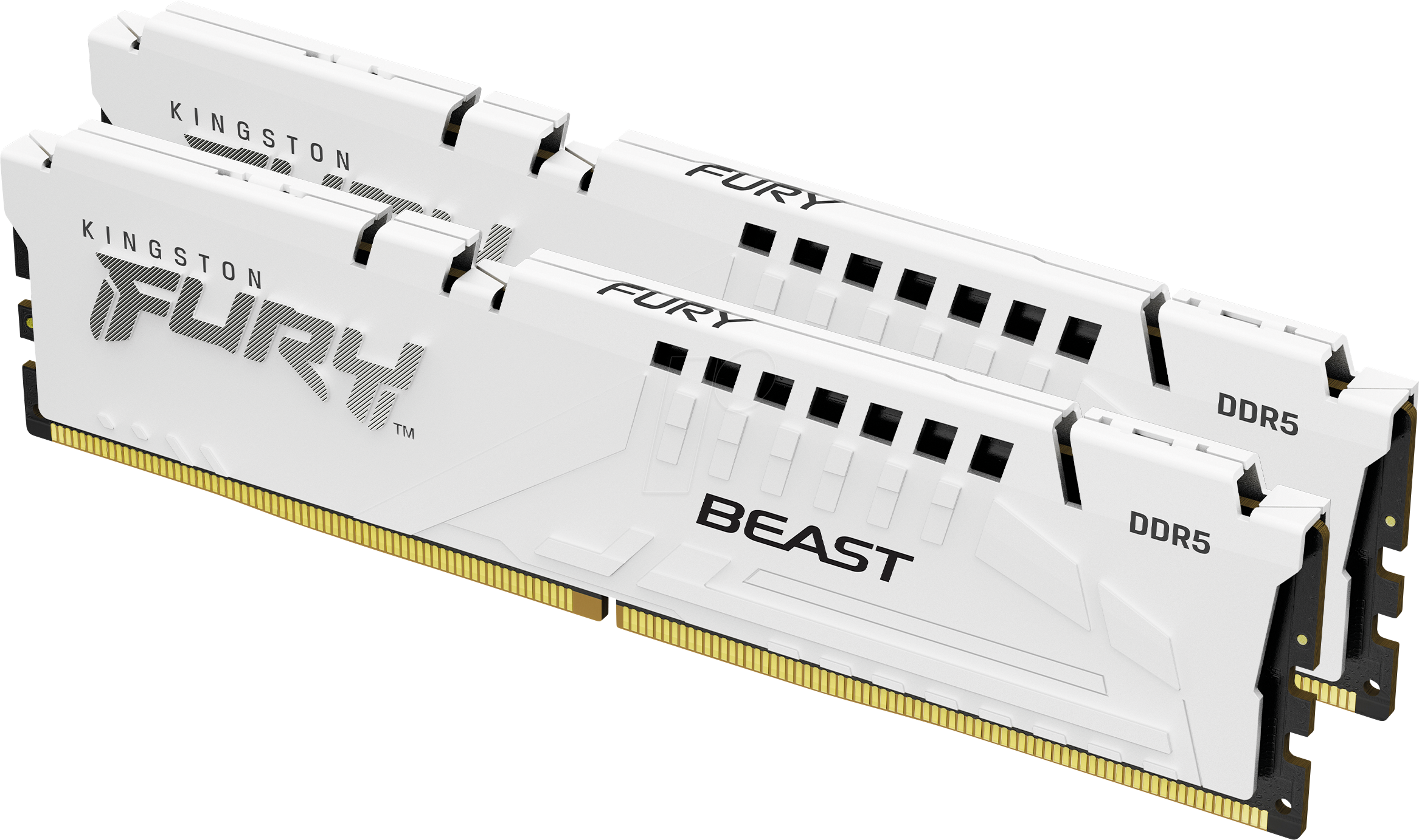 50KI6456-2040BW - 64 GB (2x 32 GB) DDR5 5600 CL40 Kingston FURY Beast XMP, weiß