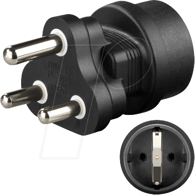 TRA SK ZA - Travel Adapter Südafrika Stecker/Schutzk.Bu
