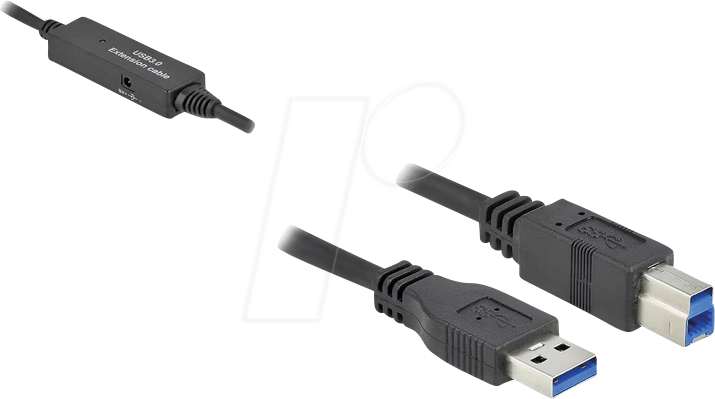DELOCK 85379 - Aktives USB 5 Gb/s-Kabel, A-Stecker > Buchse, 5 m