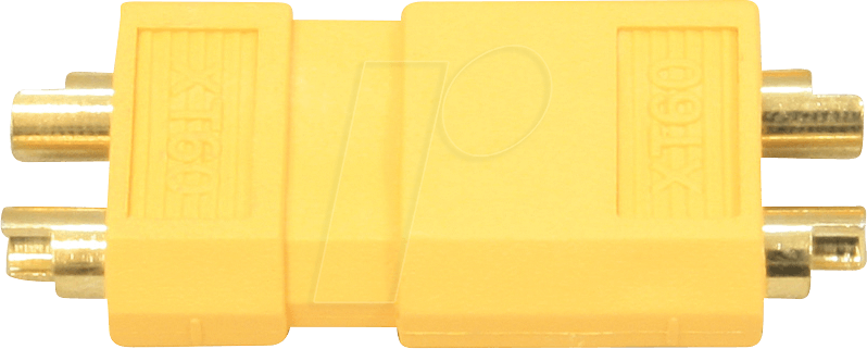 HSTXT60 STBU - Steckverbinder für Li-Polymer-Akkus, 2-polig, XT60