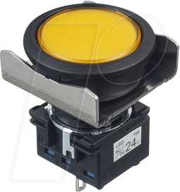 ID LB6BM1T6LY - Drucktaster LB, 22 mm , 2 CO