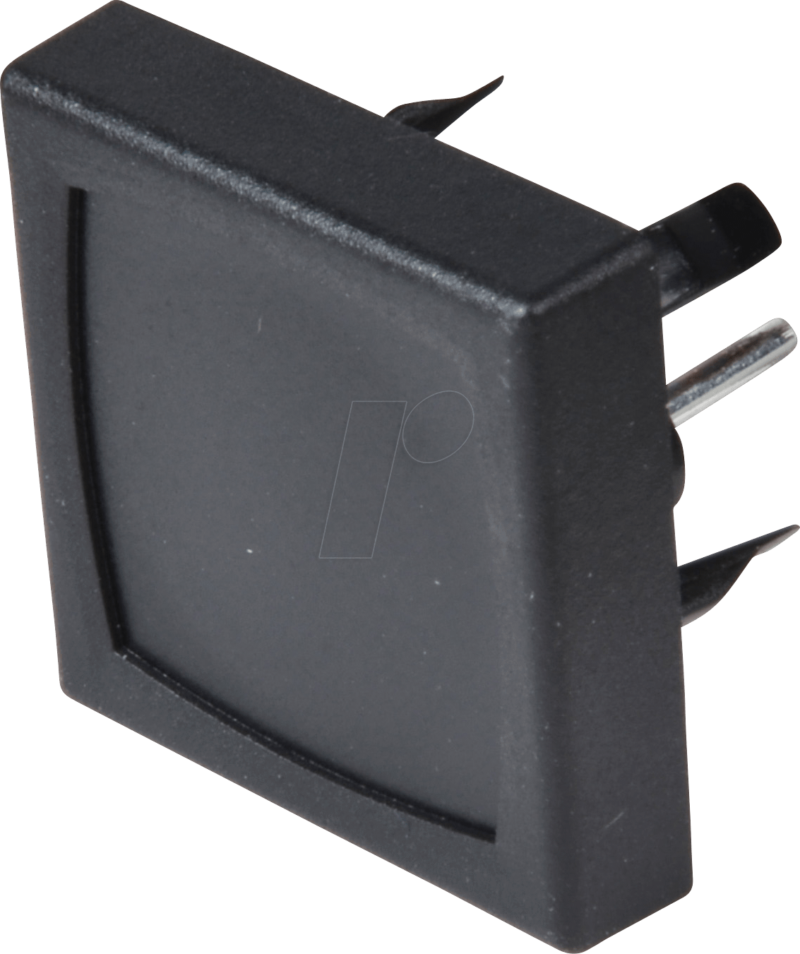 TASTER 1100 SW - Drucktaster, Frontmontage, 1x (Ein), eckig, sw