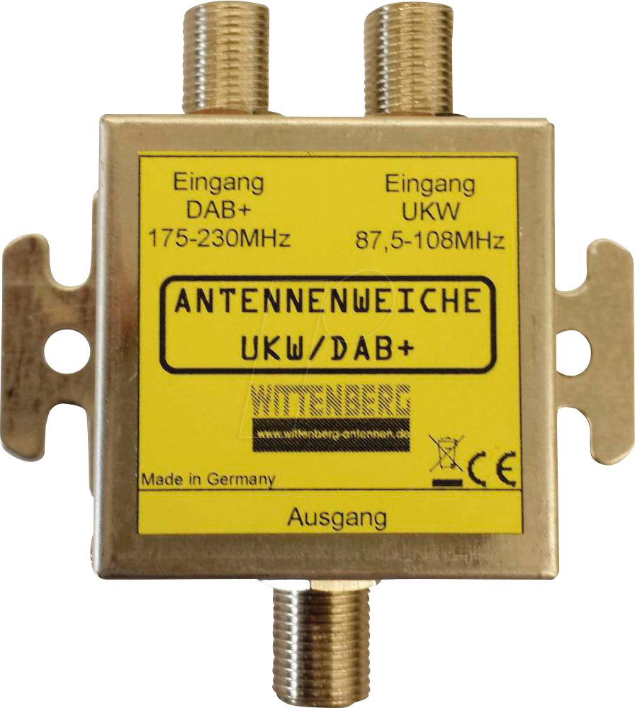 WIT K-103086 - Antennenweiche UKW, DAB+