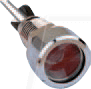 Thumbnail - MEN 26728021 - LED, bedrahtet, 5 mm, rot, flach, Ø8,2 mm, 5 mcd, 60°
