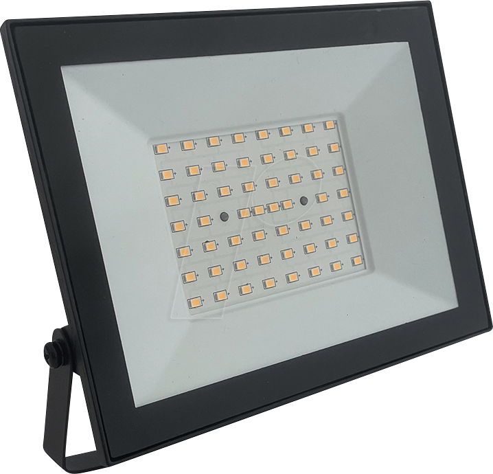 VT-23995 - LED-Flutlicht, 50 W, 4500 lm, 3000 K, schwarz, IP65