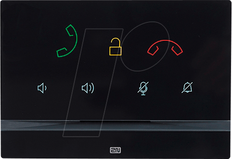 2N 91378401 - Inneneinheit für Türsprechanlage, schwarz