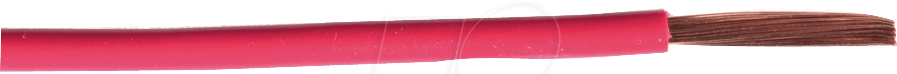 FLK 1,5 RT-50 - KFZ - Fahrzeugleitung, FLRY, 1,5mm, 50m, rot