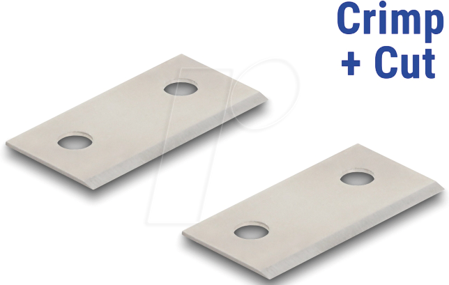 DELOCK 86502 - RJ45 Crimp+Cut Klingen Set 2 Stück für DELOCK 86450