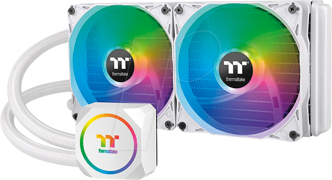 TT 26579 - Thermaltake TH240 ARGB Sync AIO Watercooling, weiß