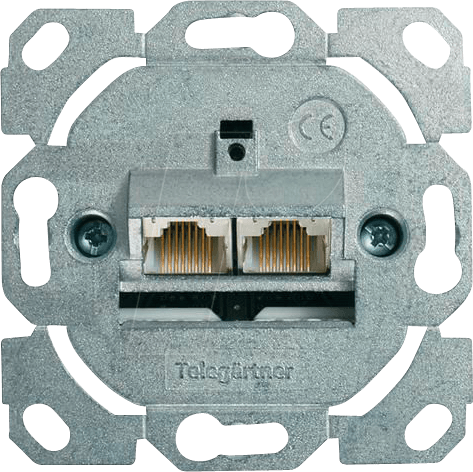 TG J00020A0502 - Anschlussdose AMJ45 Cat.6A ohne Zentralplatte
