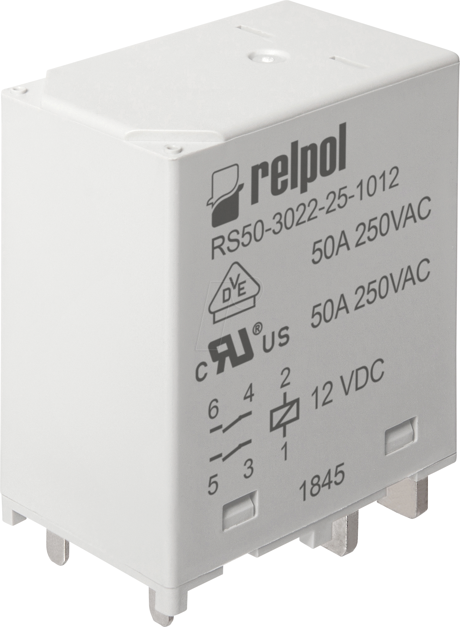 RPL RS50 24DC - Hochstromrelais 24 V DC / 50 A - 2 NO