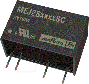 MEJ2S0509SC - DC/DC-Wandler MEJ 2 W, 9 V, 222 mA, SIL, Single