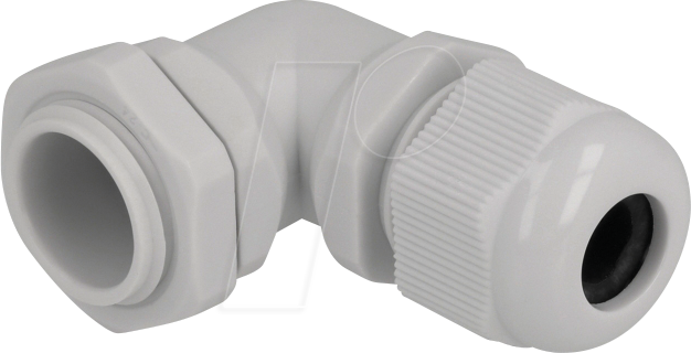 DELOCK 60297 - Kabelverschraubung 90° gewinkelt PG11, gr