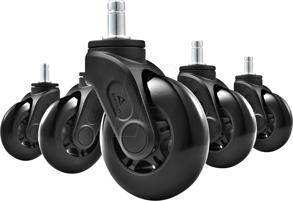 SHARK SW10 - Sharkoon SKILLER SW10, Inline-Skates-Rollen, 5er-Set