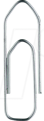 BKL 26-1000VZ - Büroklammern, 26 mm, verzinkt, 1000 Stück