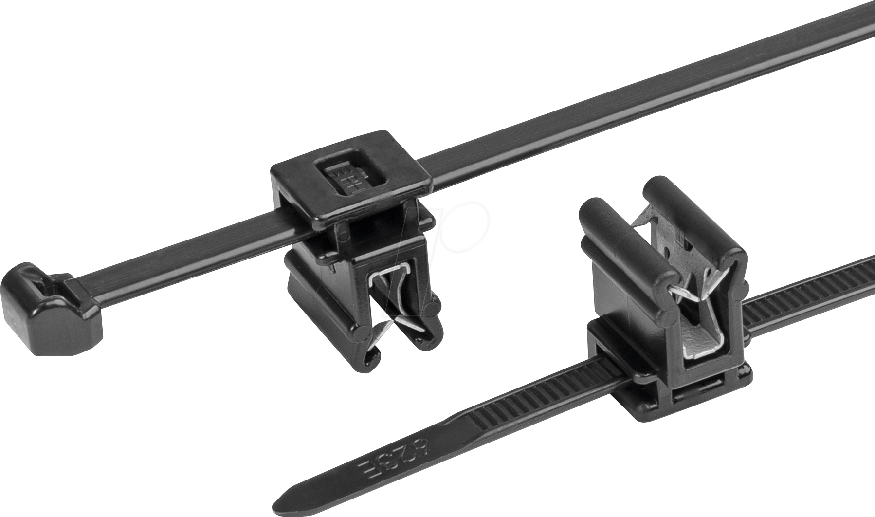 HT 156-00948 - Befestigungsbinder für Kanten, Ø4.0-45.0mm, schwarz