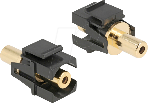 DELOCK 86858 - Keystone Modul Klinke 3,5 mm 3 Pin Buchse > Buchse