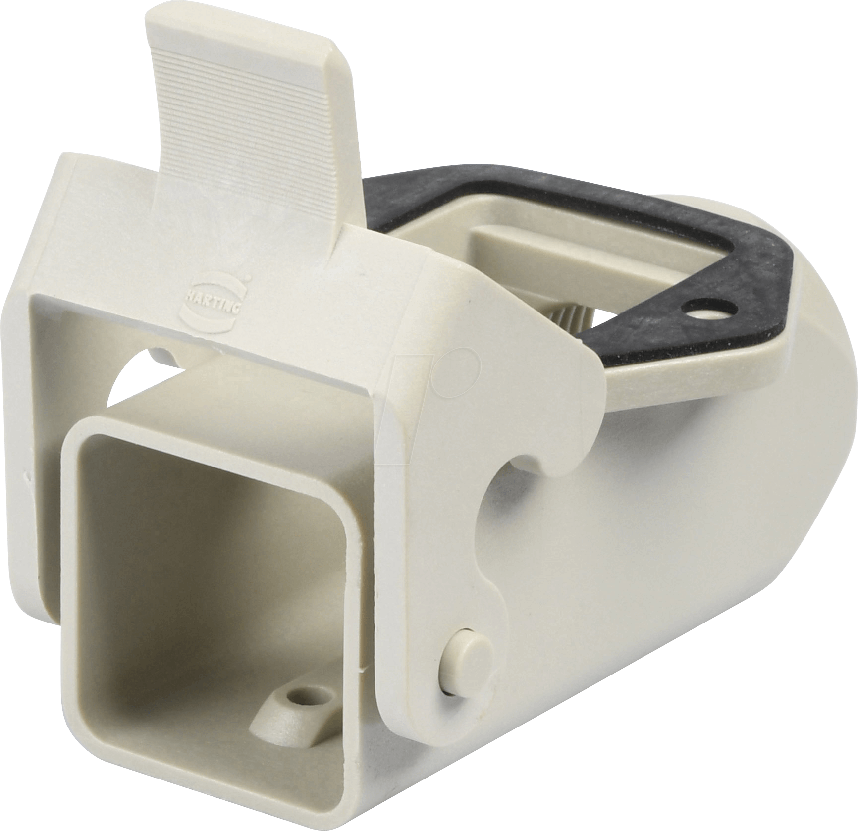 HAN 3A 003 0220 - HAN 3A - Sockelgehäuse, grau, M20, Bügel